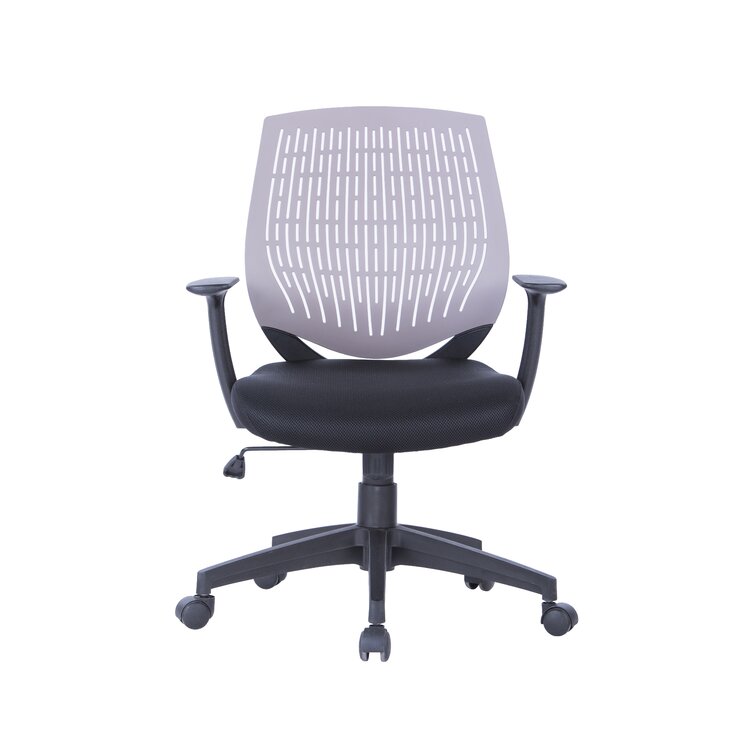 Grey desk deals chair wayfair